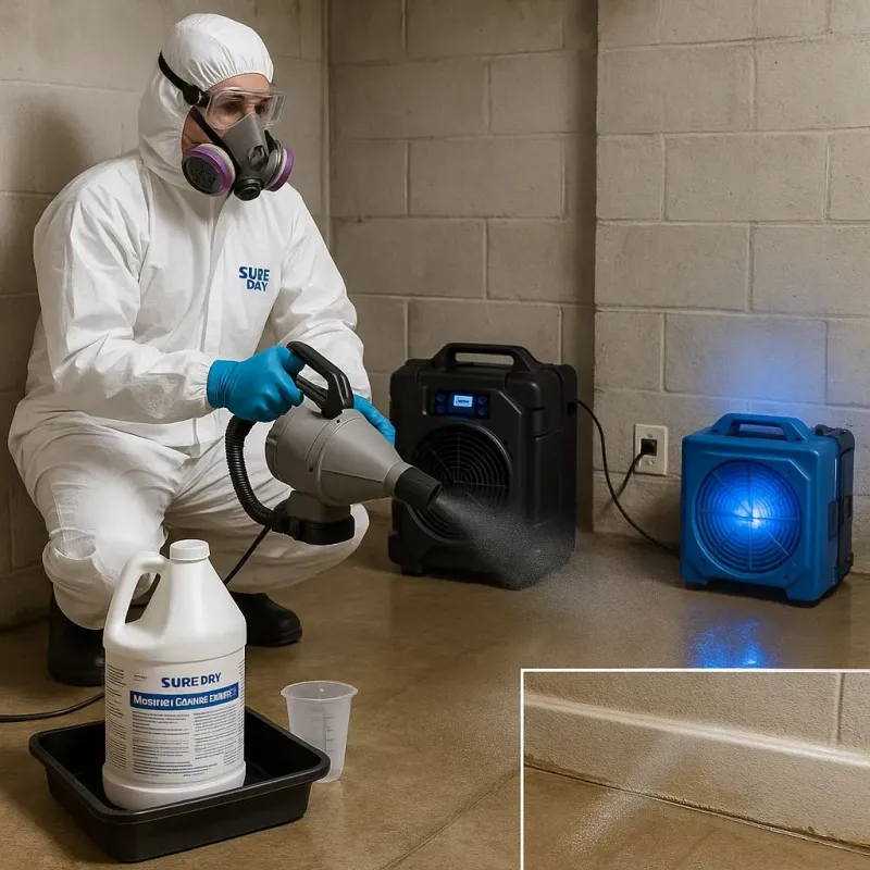 Sanitization and Odor Removal process in Kings Mountain, NC
