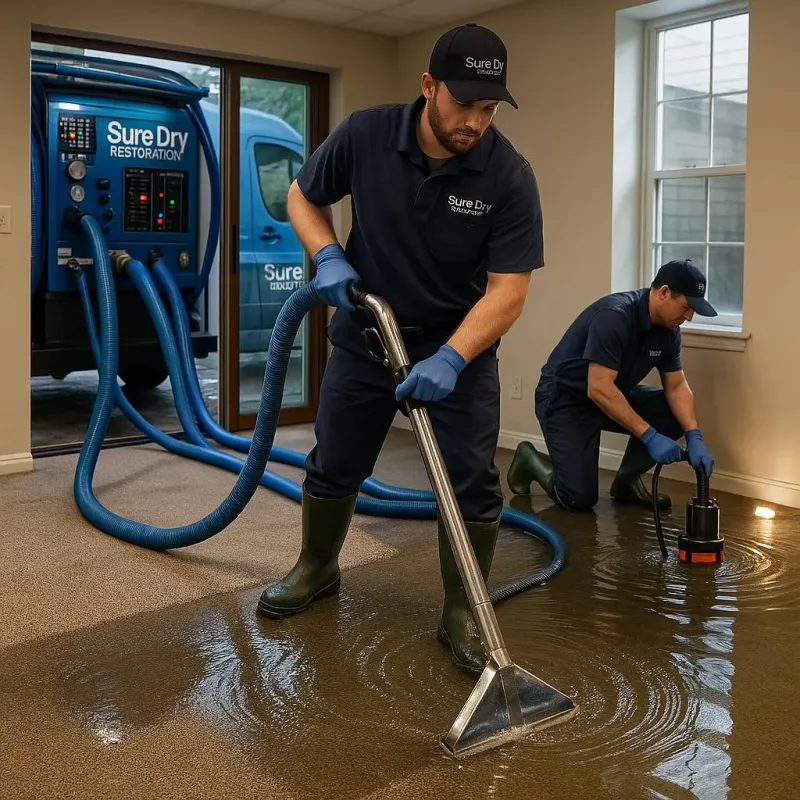 Water Extraction and Removal process in Kings Mountain, NC